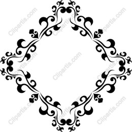Elegant Floral Decorative Frame