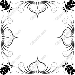 Ornamental Flourish Frame