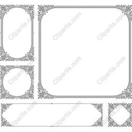 Elegant Floral Frame Collection