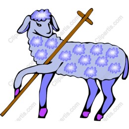 Whimsical Floral Sheep