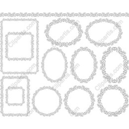 Elegant Decorative Frame Set