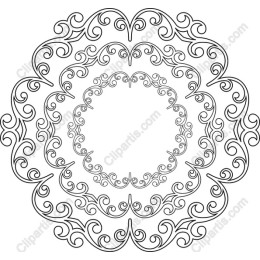 Elegant Vintage Decorative Frame