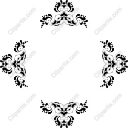 Elegant Ornamental Decorative Frame
