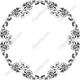 Elegant Floral Frame