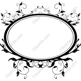 Ornate Floral Frame
