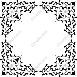 Decorative Floral Corner