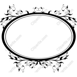 Elegant Vintage Floral Frame