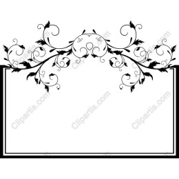Floral Scroll Frame