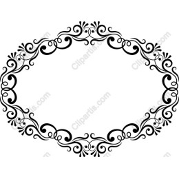 Ornate Floral Frame