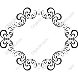 Decorative Swirl Frame