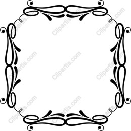 Elegant Decorative Frame in and