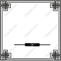 Elegant Geometric Border
