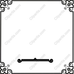 Elegant Vintage Decorative Border