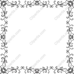 Vintage Floral Border