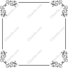 Ornate Corner Frame