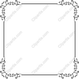 Elegant Vintage Decorative Frame