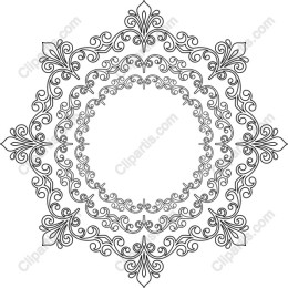 Elegant Ornamental Frame