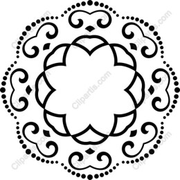 Elegant Ornamental Mandala