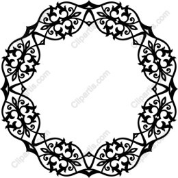 Ornate Floral Frame - Elegant
