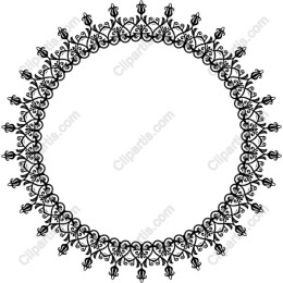 Black Lace Mandala