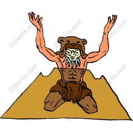 Muscular Bear Warrior