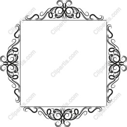 Elegant Ornate Frame Clipart