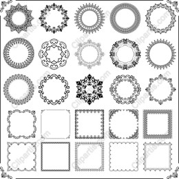 Ornate Decorative Frame Collection