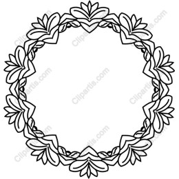 Floral Heart Wreath