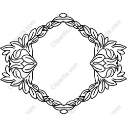 Elegant Floral Frame