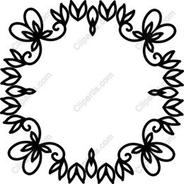 Floral Decorative Frame