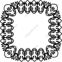Floral Decorative Frame