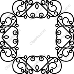 Elegant Scrollwork Frame