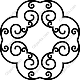 Ornate Swirl Frame