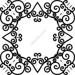 Decorative Swirl Frame