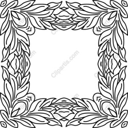 Exquisite Leaf Frame