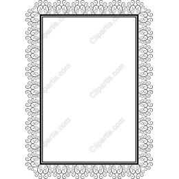Vintage Swirl Border