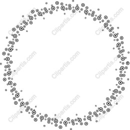 Intricate Circular Frame