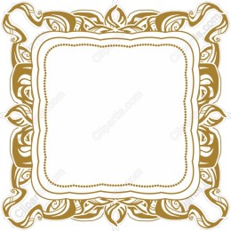 Elegant Vintage Ornamental Frame