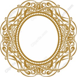 Elegant Golden Ornate Frame
