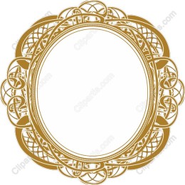 Elegant Gold Vintage Frame