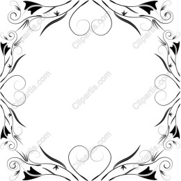 Elegant Floral Frame