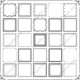 Elegant Frame Collection - 25 Intricate