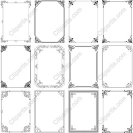 Elegant Decorative Frame Set