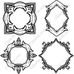 Elegant Decorative Frame Set