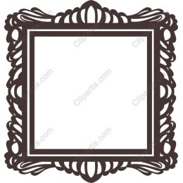 Vintage Ornate Frame