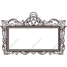 Elegant Vintage Ornate Frame