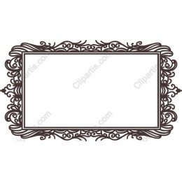 Elegant Ornate Vintage Frame