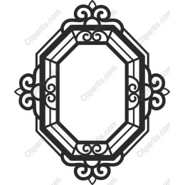 Ornate Octagonal Frame