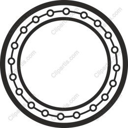 Circular Dot Frame