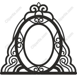Baroque-Style Vintage Frame